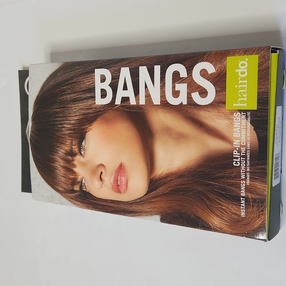 Hairdo Clip In Bangs Chestnut Brown - Picture 1 of 10